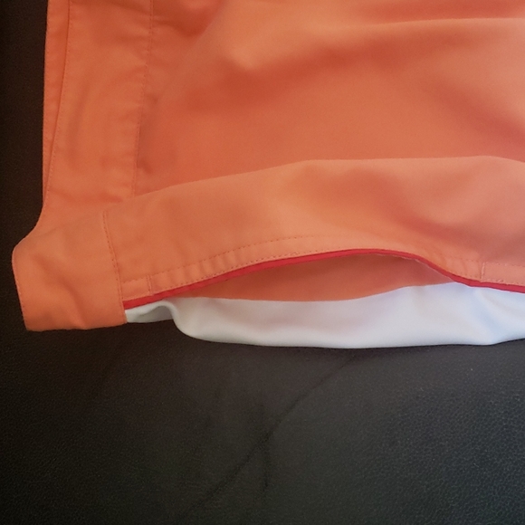 Izod X tra Dry Orange White w Red Piping Skort 12 - Picture 5 of 9